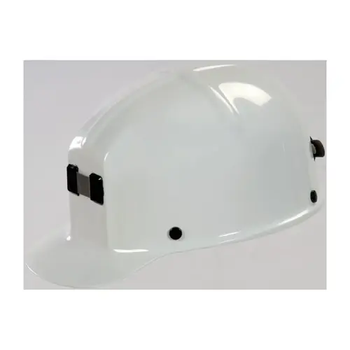Comfo-Cap Hard Hat, 4 Point Ratchet, Cap, White Comfo-Cap Hard Hat, 4 Point Ratchet, Cap, White