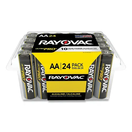 Ultra Pro Alkaline Battery, AA, 1.5 V, Pack of 24 Ultra Pro Alkaline Battery, AA, 1.5 V, Pack of 24