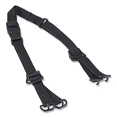 Chin Strap, 4-Point Black