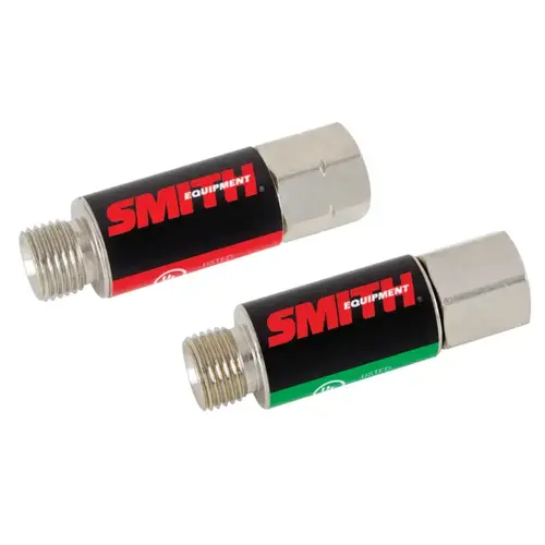 Flash Back Arrestor Pair, Regulator Mounts, Oxygen/Fuel Gas, B-Fitting Flash Back Arrestor Pair, Regulator Mounts, Oxygen/Fuel Gas, B-Fitting