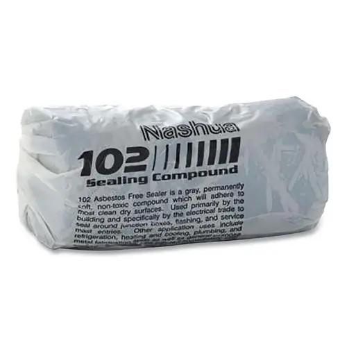 102 Asbestos-Free Duct Sealer, 1 lb, Gray