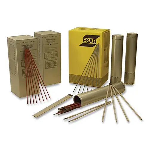 Atom Arc 9015-B91 Electrode, 1/8 in dia, 14 in L, Low Hydrogen 10 LB