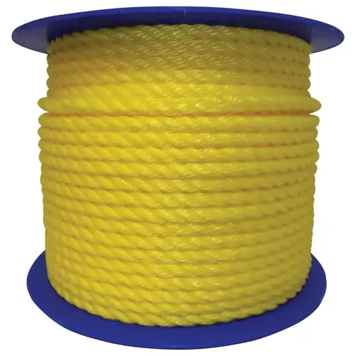 Monofilament Twisted Poly Ropes, 600 ft, Polypropylene Monofilament Twisted Poly Ropes, 600 ft, Polypropylene