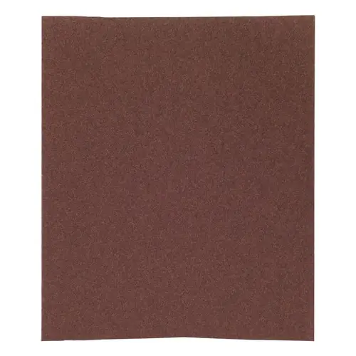 Norton Cloth Sheets, Aluminum Oxide Cloth, 240 Grit, Brown