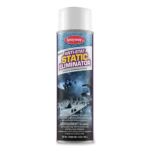 Anti-Static Spray, 16 oz Can, Clear Anti-Static Spray, 16 oz Can, Clear