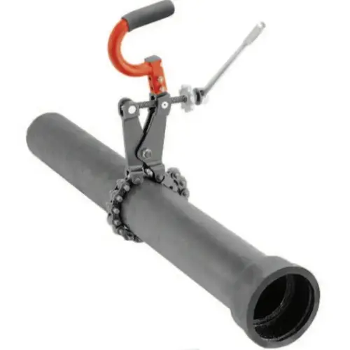 Soil Pipe Cutter, 1-1/2 in to 6 in Pipe Cap, For Soil/Clay/Cast Iron/Cement Pipes Soil Pipe Cutter, 1-1/2 in to 6 in Pipe Cap, For Soil/Clay/Cast Iron/Cement Pipes