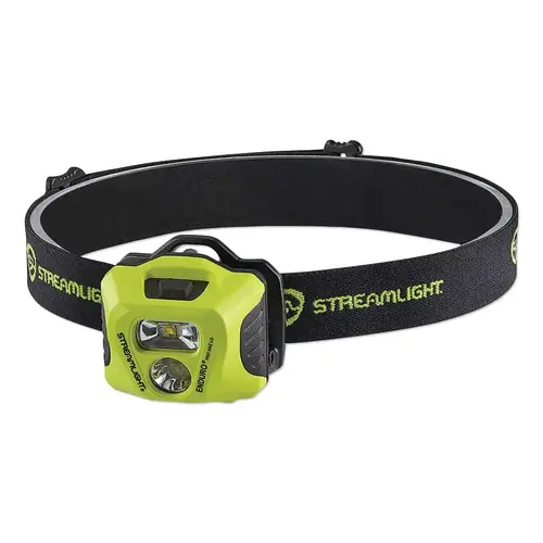 Enduro Pro HAZ-LO Headlamp, (3) AAA Batteries, Spot/Flood/Combo, Yellow/Black - pack of 6 Enduro Pro HAZ-LO Headlamp, (3) AAA Batteries, Spot/Flood/Combo, Yellow/Black - pack of 6