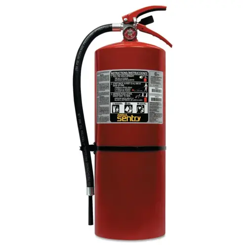 SENTRY Dry Chemical Hand Portable Extinguishers, Class ABC Fires, 20 lb Cap. Wt.
