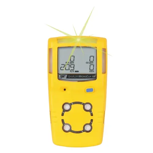 MicroClip Multi-Gas Detector, LEL, O2, CO, H2S, Electrochemical MicroClip Multi-Gas Detector, LEL, O2, CO, H2S, Electrochemical