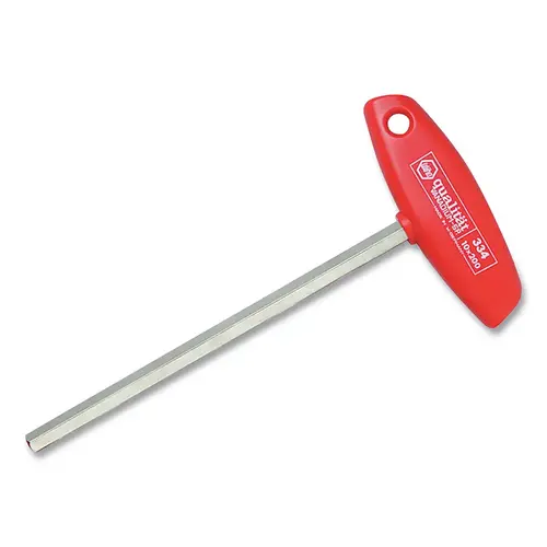 Hex T-Handle, 0.23 in tip, 5.2 in L, Nickel Hex T-Handle, 0.23 in tip, 5.2 in L, Nickel