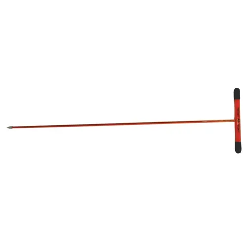 Certified Non-Conductive Soil Probe, Metal Tip, 48 in Classic Nuplaglas Handle Certified Non-Conductive Soil Probe, Metal Tip, 48 in Classic Nuplaglas Handle