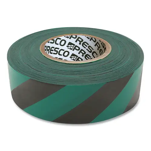 1-3/16INX150FT STRIPES PINK GLO/BLACK ROLL FLAGG