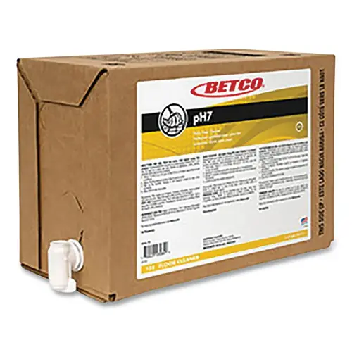 PH7 Floor Cleaner, 5 gal, Bag-in-Box Yellow PH7 Floor Cleaner, 5 gal, Bag-in-Box Yellow
