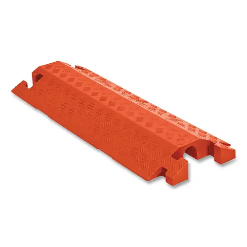Linebacker  1-Channel General Purpose Drop-Over Cable Protector, 3 in H x 14.25 in W x 36 in L, Orange