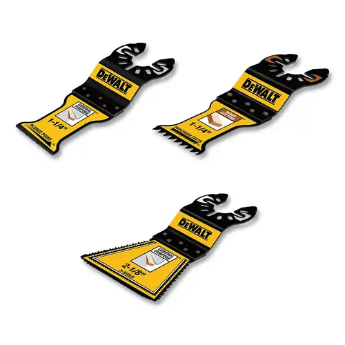 Oscillating Blade, Assortment Pack, 3-pc, General Purpose Oscillating Blade, Assortment Pack, 3-pc, General Purpose