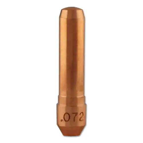 Centerfire MIG Contact Tip, 0.072 in ID, Non-Threaded, Tapered Base Centerfire MIG Contact Tip, 0.072 in ID, Non-Threaded, Tapered Base