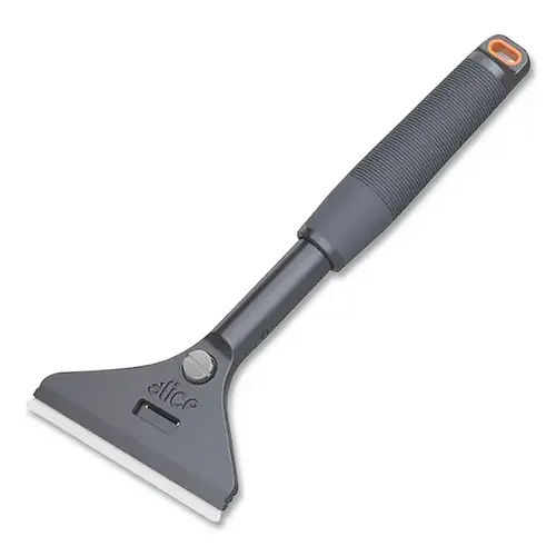 Scraper, 4-3/4 in L, 3/4 in W, Straight Blade, Long Handle Scraper, 4-3/4 in L, 3/4 in W, Straight Blade, Long Handle