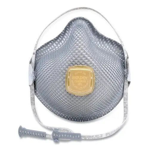 2940 Series HandyStrap R95 Particulate Respirators, M/L White/Blue Mesh