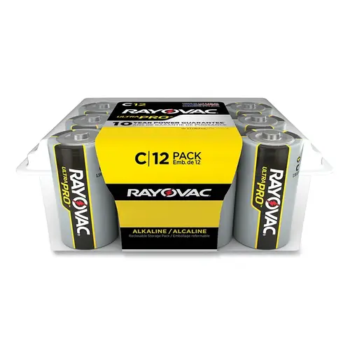 Ultra Pro C Battery, Alkaline, Size C, 1.5 V Ultra Pro C Battery, Alkaline, Size C, 1.5 V