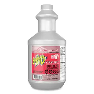 SQWINCHER CORP 159030874 ZERO Liquid Concentrate, 64 oz, Bottle, Yields 5 gal, Fruit Punch