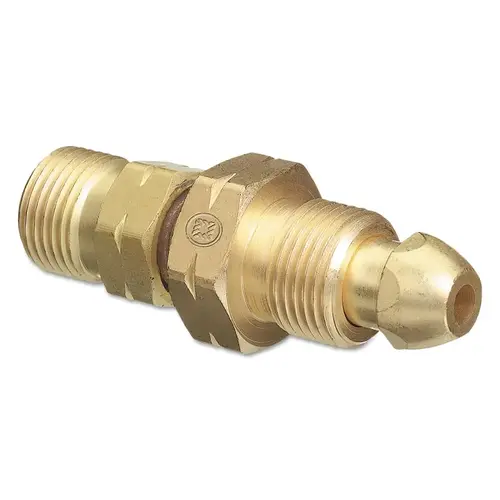 Brass Cylinder Adaptors, CGA-510 POL Acetylene To CGA-410 Canadian Acetylene Brass Cylinder Adaptors, CGA-510 POL Acetylene To CGA-410 Canadian Acetylene