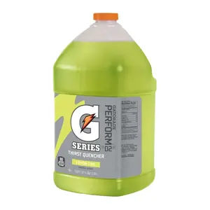 Gatorade 03984 Liquid Concentrate, 1 gal, Jug, 6 gal Yield, Lemon-Lime