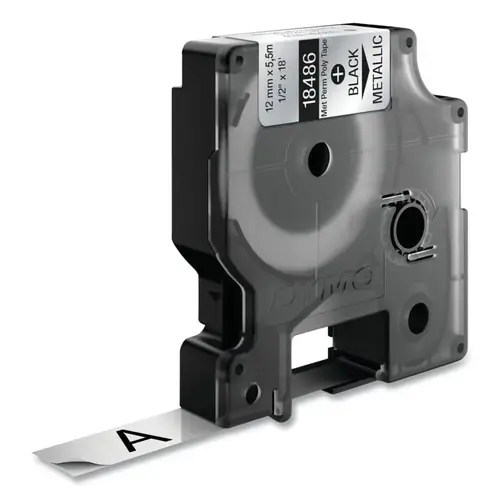 RHINO 1/2" METALLIZED PERMANENT LABELS RHINO 1/2" METALLIZED PERMANENT LABELS