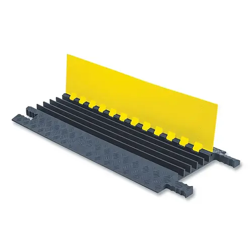 Grip Guard Cable Protector, 5 Channel, Yellow/Grey Grip Guard Cable Protector, 5 Channel, Yellow/Grey