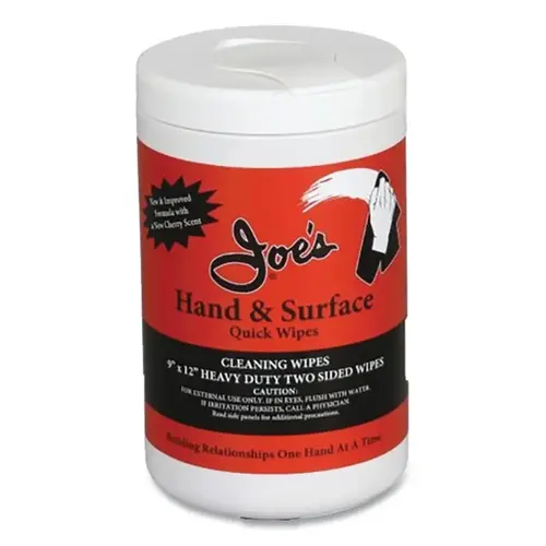 Hand and Surface Quick Wipes, 70 Wipes/Canister, Cherry White Hand and Surface Quick Wipes, 70 Wipes/Canister, Cherry White