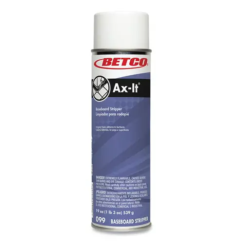 Ax-It Baseboard Stripper, 19 oz, Aerosol Can, Sassafras Colorless Ax-It Baseboard Stripper, 19 oz, Aerosol Can, Sassafras Colorless