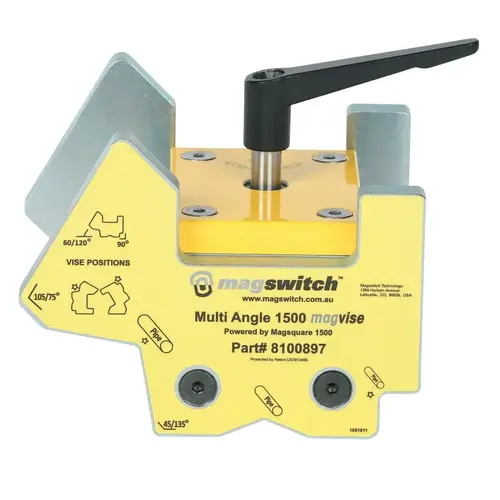 MagVise Multi-Angle Clamp, 21 lb, 6 2/5 in x 7 1/10 in x 6 3/10 in MagVise Multi-Angle Clamp, 21 lb, 6 2/5 in x 7 1/10 in x 6 3/10 in