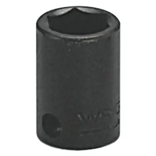 3/8" Dr. Standard Impact Sockets, 3/8 in Drive, 1/2 in, 6 Points