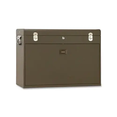 26 in Machinists' Top Chest, 26-3/4 in W x 8-1/2 in D x 18 in H, 3,000 in , Brown Wrinkle, 11-Drawers 26 in Machinists' Top Chest, 26-3/4 in W x 8-1/2 in D x 18 in H, 3,000 in , Brown Wrinkle, 11-Drawers