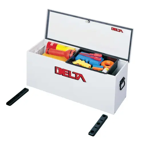 2.2CU.FT. DELTA STEEL HOPPER W/BASEPLATE