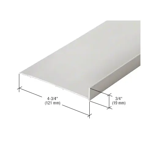 Clear Anodized Sill Flashing - 24'-2" Clear Anodized Sill Flashing - 24'-2"