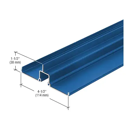 Stacking Head and Sill Insert, Custom Paint - 24'-2" Stock Length Stacking Head and Sill Insert, Custom Paint - 24'-2" Stock Length