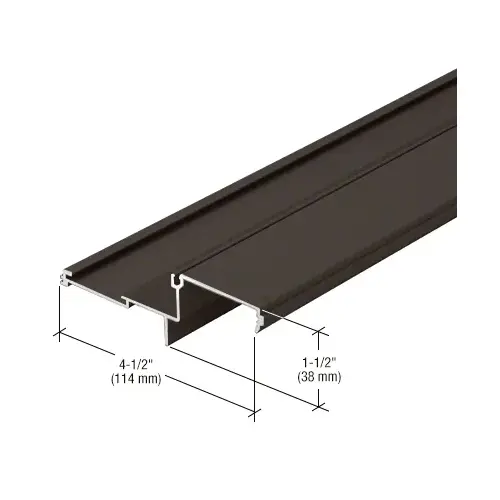 Stacking Sill Insert, Bronze Black Anodized - 24'-2" Stock Length Stacking Sill Insert, Bronze Black Anodized - 24'-2" Stock Length