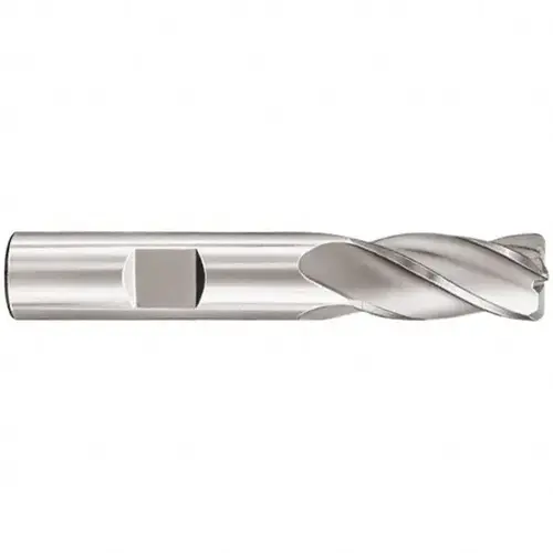 Corner Radius End Mill: 5/16" Dia, 13/16" LOC, 0.02" Radius, 4 Flutes, Solid Carbide TiN Corner Radius End Mill: 5/16" Dia, 13/16" LOC, 0.02" Radius, 4 Flutes, Solid Carbide TiN
