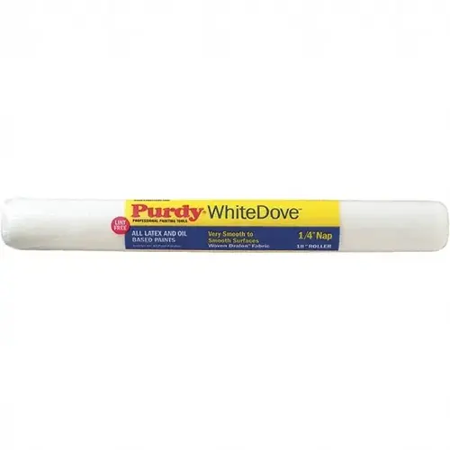 General Purpose Paint Roller Cover: 1/4" Nap, 18" Wide General Purpose Paint Roller Cover: 1/4" Nap, 18" Wide