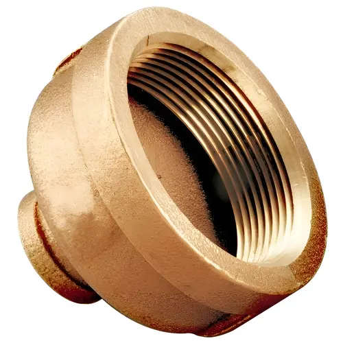 Brass Pipe Reducing Coupling: 2 x 1-1/2" Fitting, FNPT x FNPT, Class 125, Lead Free Brass Pipe Reducing Coupling: 2 x 1-1/2" Fitting, FNPT x FNPT, Class 125, Lead Free