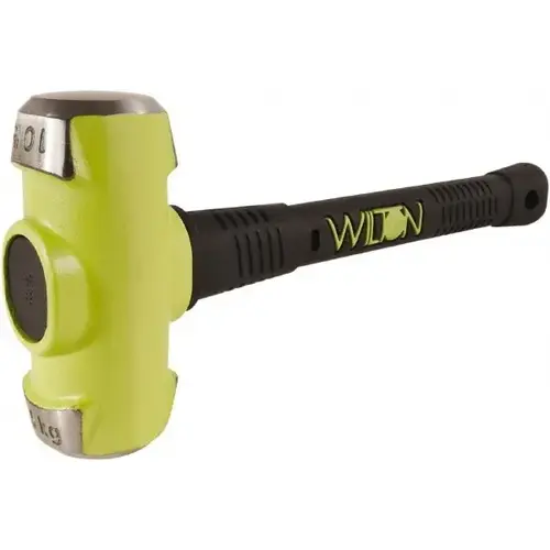 B.A.S.H Unbreakable Handle Sledge Hammer, 10 lb Head, 16 in Ergonomic Handle Green; Black B.A.S.H Unbreakable Handle Sledge Hammer, 10 lb Head, 16 in Ergonomic Handle Green; Black