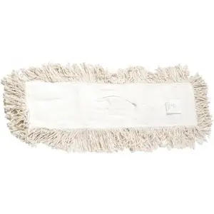 UNISAN BWK1324 Dust Mop Head: Cotton, 24" OAW, 24" OAL