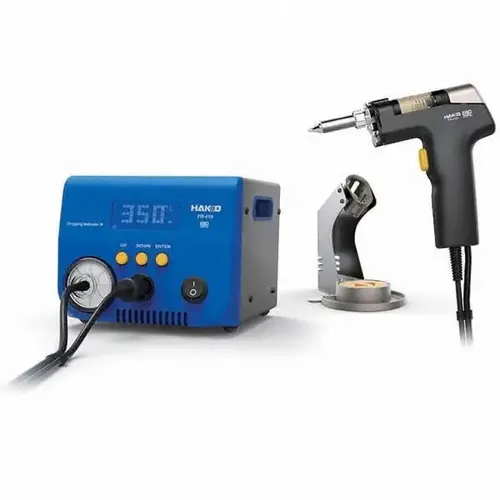 Soldering Station: High Power Desolder with Gun-Style Desoldering Tool, 120V AC