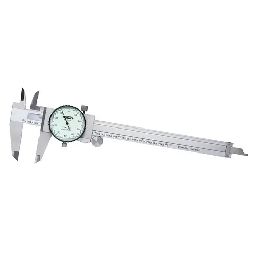 Dial Caliper: 6 inch Range, 0.001 inch Graduation, 0.1 inch per Revolution Dial Caliper: 6 inch Range, 0.001 inch Graduation, 0.1 inch per Revolution