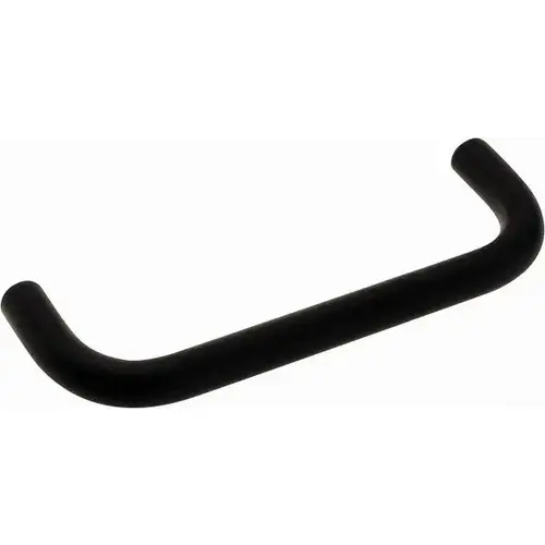 8-32 Internal Thread, 5/16" Handle Diam, Black Anodized Aluminum Drawer Pull