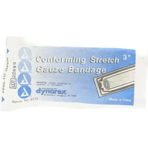 3" Wide, General Purpose Gauze Roll