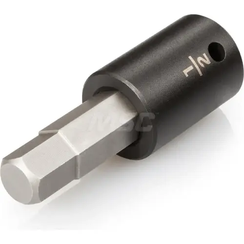 1/2 Inch Drive x 1/2 Inch Hex Impact Bit Socket 1/2 Inch Drive x 1/2 Inch Hex Impact Bit Socket