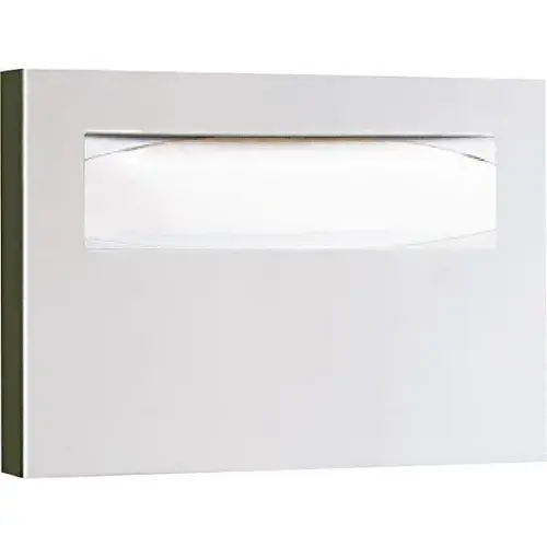 250 Capacity Satin Stainless Steel Finish Stainless Steel Toilet Seat Cover Dispenser