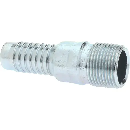 3/4" Pipe ID, Threaded Combination Nipple for Hoses 3/4" Pipe ID, Threaded Combination Nipple for Hoses