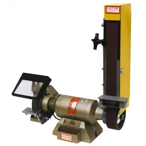 Horizontal & Vertical Combination Sanding Machine: 48" Long x 2" Wide Belt, 7" Dia